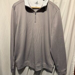 NWOT! Johnie-O Men's Quarter-Zip Performance - Gray